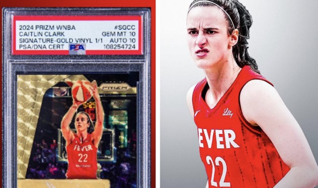 克拉克球星卡售出36.6万美元，创世界女子运动员最高纪录