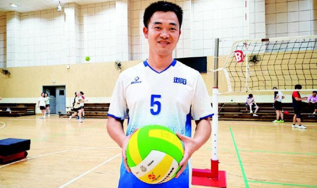 “篮球打到40岁，气排球打到60岁！”